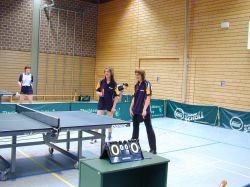 Trainings- uns Spielbetrieb ab 1992 in der Aula der Schulturnhalle Obermässing (2)